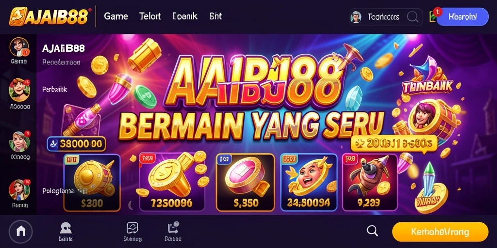 Menampilkan gameplay seru dari AJAIB88 dengan tema slot yang menarik.