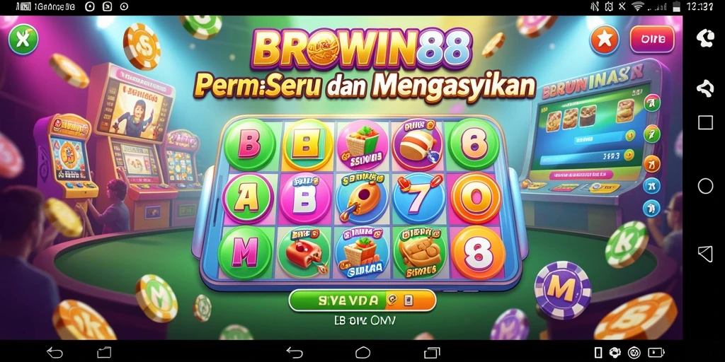 Tampilan gameplay BROWIN88 yang penuh warna dan mengasyikkan.