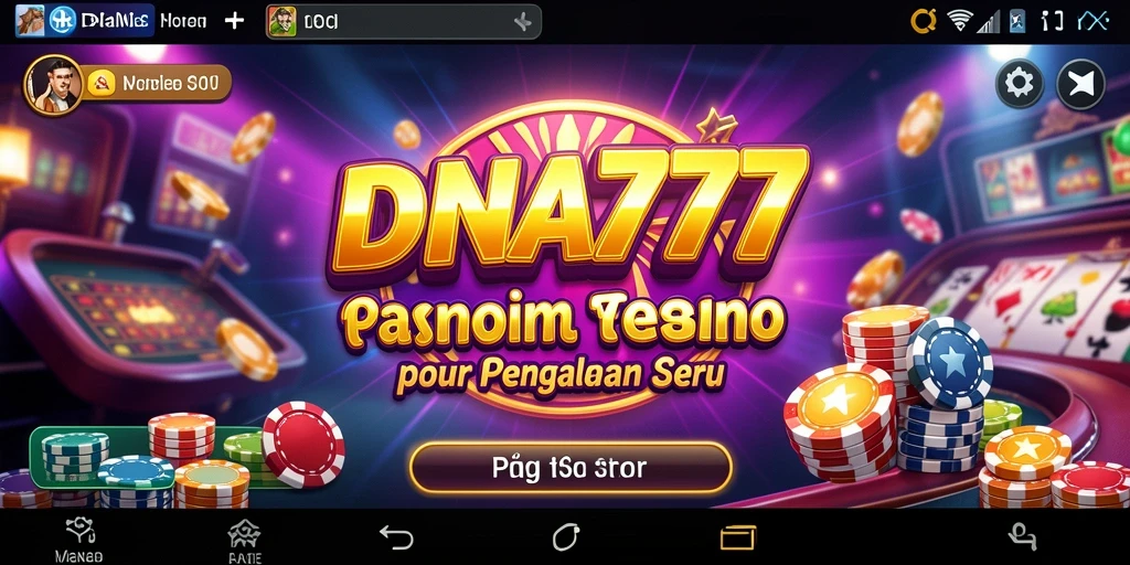 Screenshot menunjukkan gameplay menarik dan interaksi kasino.