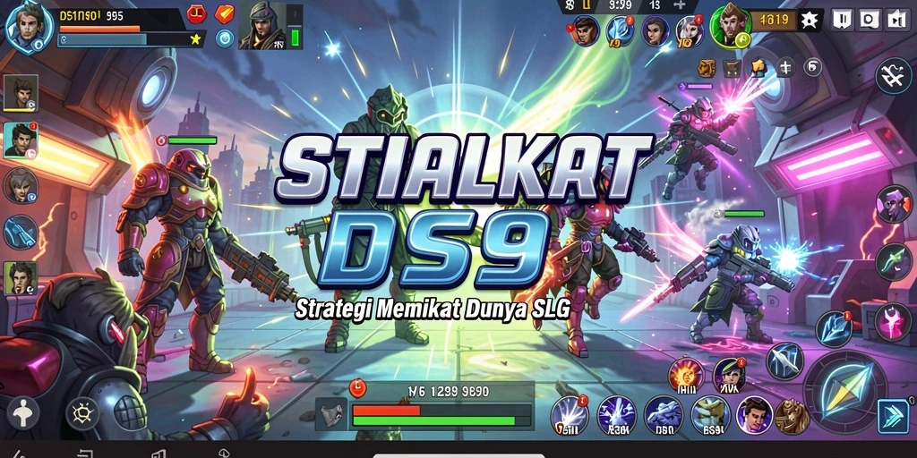 Tampilan menarik dari gameplay strategi SLG yang mendebarkan.