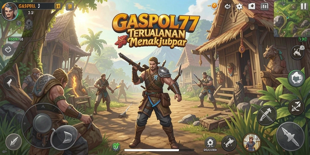 Tampilan gameplay menakjubkan di dunia Open World GASPOL77.