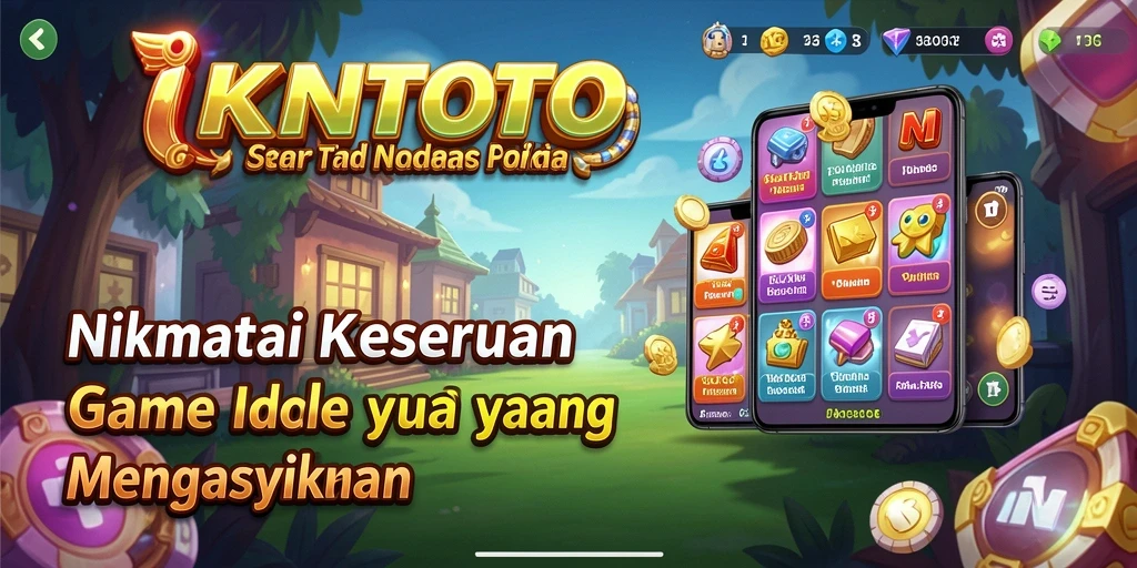 Tampilan menarik game IKNTOTO dengan karakter yang unik dan gameplay santai.