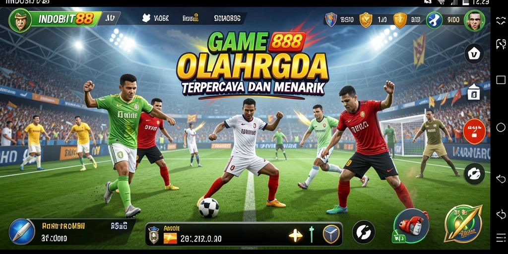 Screenshot gameplay INDOBIT88 menampilkan berbagai pilihan olahraga yang menarik.