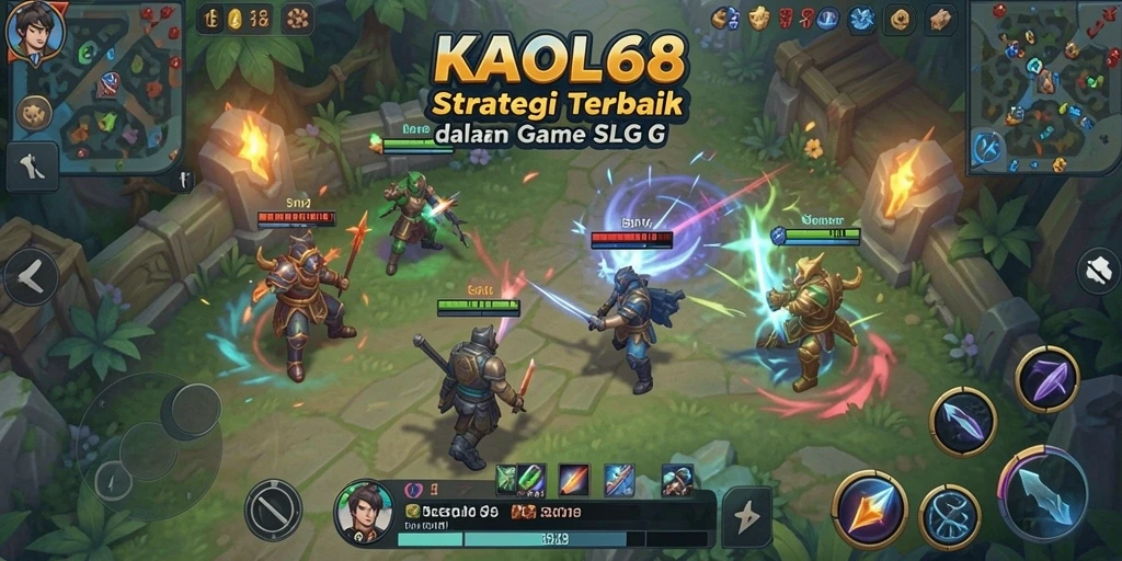 Tampilan gameplay strategis yang mengasyikkan di KAOL68.