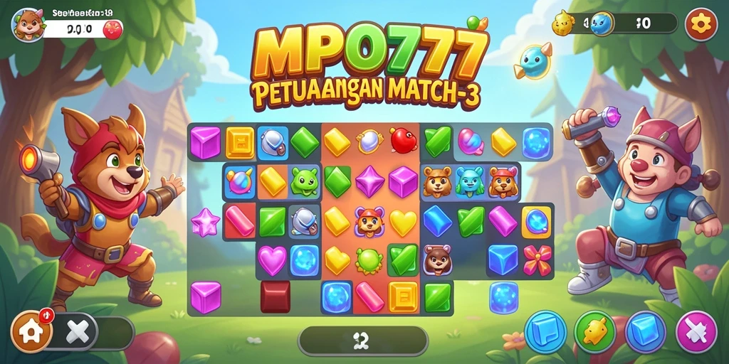 Tampilan gameplay seru dan menantang di MPO777.