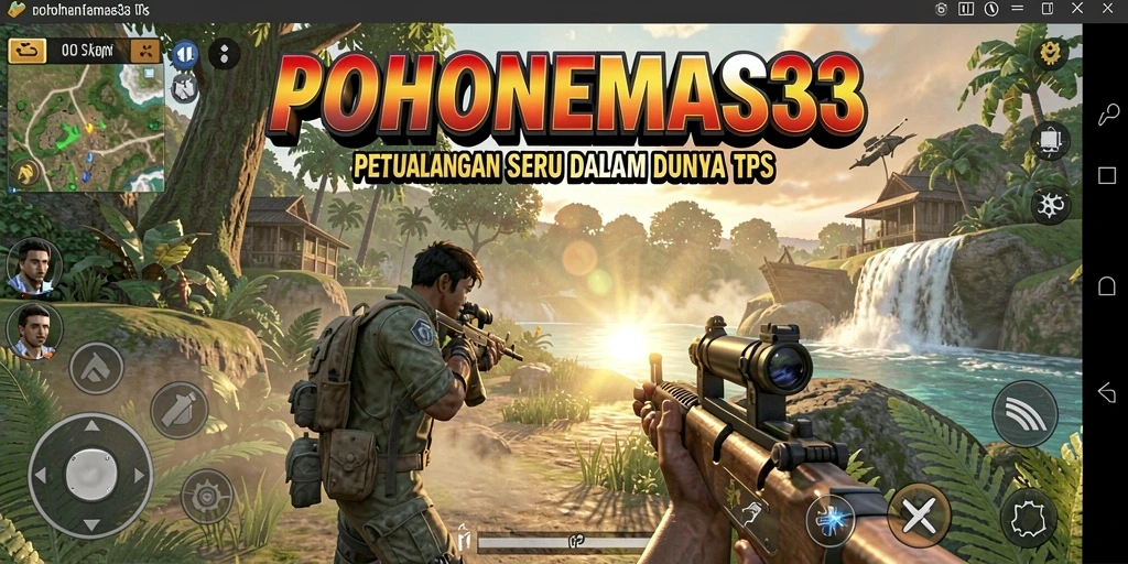 Gameplay mendebarkan di dunia <strong>POHONEMAS33</strong> dengan aksi TPS yang seru.