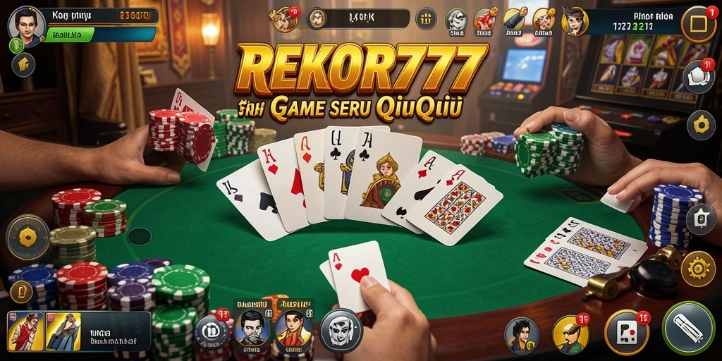 Tampilan gameplay seru QiuQiu di REKOR777.