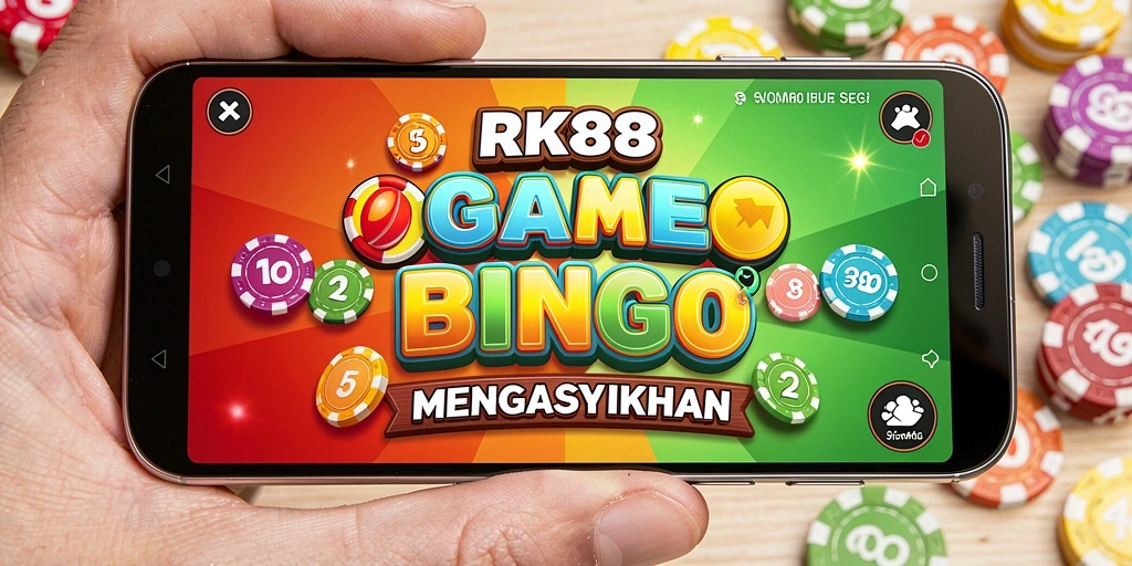Tampilan gameplay RK88 dengan suasana permainan bingo yang seru.