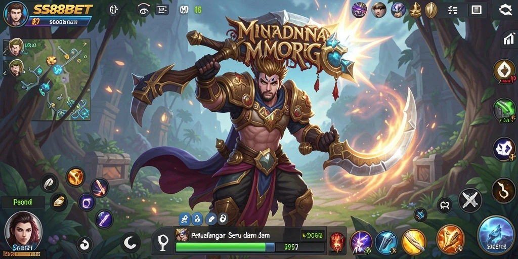 Gameplay <strong>SS88BET</strong> yang memukau dan seru dalam dunia MMORPG.